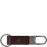  Landelijke sleutelhanger leer 10 cm variant palisandro