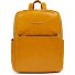  Blue Square Dagrugzak RFID-bescherming Leer 37 cm Laptop compartiment variant mustard