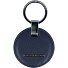  Sleutelhanger leer 9 cm variant dark blue