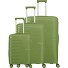  Pacific 4 wielen Kofferset 3-delig variant olive
