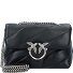 Love Puff Schoudertas Leer 21 cm variant nero-old silver Love Puff Schoudertas Leer 21 cm variant nero-old silver