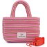  Unio Cortina Handtas S 27 cm variant pink cognac ecru