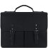 Luca Aktetas Messenger Leer 39 cm Laptop compartiment variant schwarz Luca Aktetas Messenger Leer 39 cm Laptop compartiment variant schwarz