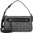  Ave Schoudertas 22.5 cm variant black logo- black