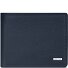  Leather Essentials QF portemonnee RFID leer 12 cm uitklapbaar variant navy
