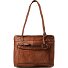  Urban Poets Schoudertas Leder 33 cm variant cognac