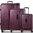  Essentials 14 4 wielen Kofferset 3-delig met uitbreidingsplooi variant aubergine metallic