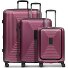  Essentials 14 4 wielen Kofferset 3-delig met uitbreidingsplooi variant aubergine metallic
