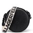 Circle Schoudertas Leer 19 cm variant black Circle Schoudertas Leer 19 cm variant black