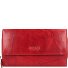  Donna Aurona Portemonnee RFID Leer 18 cm variant rot