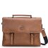  Nashville aktetas XL 2 compartimenten leder 39 cm variant mid brown