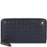 Piuma Portemonnee Leer 19 cm variant navy Piuma Portemonnee Leer 19 cm variant navy