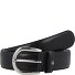  Zakelijke riem leer variant black | 110 cm