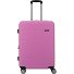  Future Plus 4 wielen Trolley 66 cm met uitbreidingsplooi variant rosa