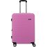  Future Plus 4 wielen Trolley 66 cm met uitbreidingsplooi variant rosa