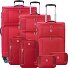  Star 2.0 4 wielen Kofferset 7-delig variant red