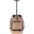  3900 2 wielen Rugzak trolley 40 cm Laptop compartiment variant beige
