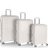  AirLite 4 wielen Kofferset 3-delig met uitbreidingsplooi variant white