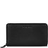  Portemonnee Leer 19 cm variant black