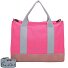  Canvas Handtas 40 cm variant neon pink