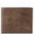 Volo portemonnee leer 12 cm variant braun Volo portemonnee leer 12 cm variant braun