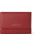  Bologna leer XL portemonnee met ritsvak leer 14 cm variant red