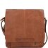  Wax Pull Up Schoudertas Leer 29 cm variant cognac