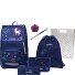 Ergoplus Schooltas set 8-delig variant navy Ergoplus Schooltas set 8-delig variant navy