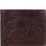  Bronson portemonnee leer 11,5 cm variant dunkelbraun