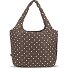  Cleo Shopper Tas 56 cm variant brown polka dots