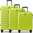  Exo 4 wielen Kofferset 3-delig met uitbreidingsplooi variant cyber lime