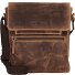  Vintage Schoudertas Leer 22 cm variant brown