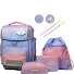 Isabeau x Ergolite Schooltas set 6-delig variant light blue Isabeau x Ergolite Schooltas set 6-delig variant light blue