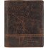  Klassieke portemonnee leer 10,5 cm variant brown
