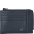  Blauw Vierkant Speciaal Creditcardetui RFID Leer 12 cm variant nero