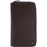  Polo Portemonnee RFID-bescherming Leder 21.5 cm variant dunkelbraun