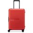  x United Colors of Benetton Color Block Hardside 4-wiel cabine trolley 55 cm variant red