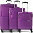  Air Wave 4 wielen Kofferset 3-delig met uitbreidingsplooi variant purple-aqua