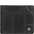  Up! Portemonnee RFID-bescherming Leer 10.5 cm variant black-bright yellow