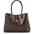  Goccia Shopper Tas M Leder 33 cm variant espresso
