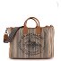  Pothos Shopper Tas 43 cm variant righe beige-azzurro