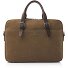  Nubuck Koffer Leer 41 cm Laptop compartiment variant taupe