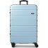  Miami 4 wielen Trolley L 75 cm met uitbreidingsplooi variant light blue