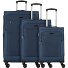 Travel Line 6804 4-wiel kofferset 3st. variant blue Travel Line 6804 4-wiel kofferset 3st. variant blue