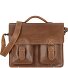  Natuur aktetas Leer 39 cm variant cognac