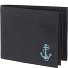  New Cryptan Portemonnee RFID-bescherming 12 cm variant schwarz-freedom anchor cyan