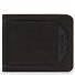  Lyss Portemonnee RFID-bescherming Leer 11 cm variant black