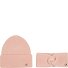  Ck Metalen gebreide muts en hoofdband geschenkset variant petal blush