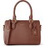  Bologna leren bowlingtas, Handtas, crossbodytas, leer, 26 cm variant brown