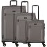 Travel Line 9704 4 wielen Kofferset 3-delig met uitbreidingsplooi variant grey Travel Line 9704 4 wielen Kofferset 3-delig met uitbreidingsplooi variant grey